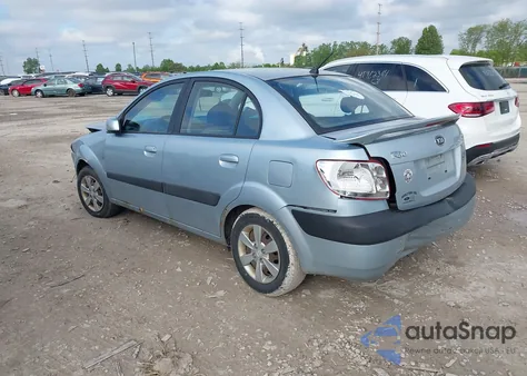 2008 Kia Rio Lx z USA, uszkodzony, nr VIN KNADE123X86328404